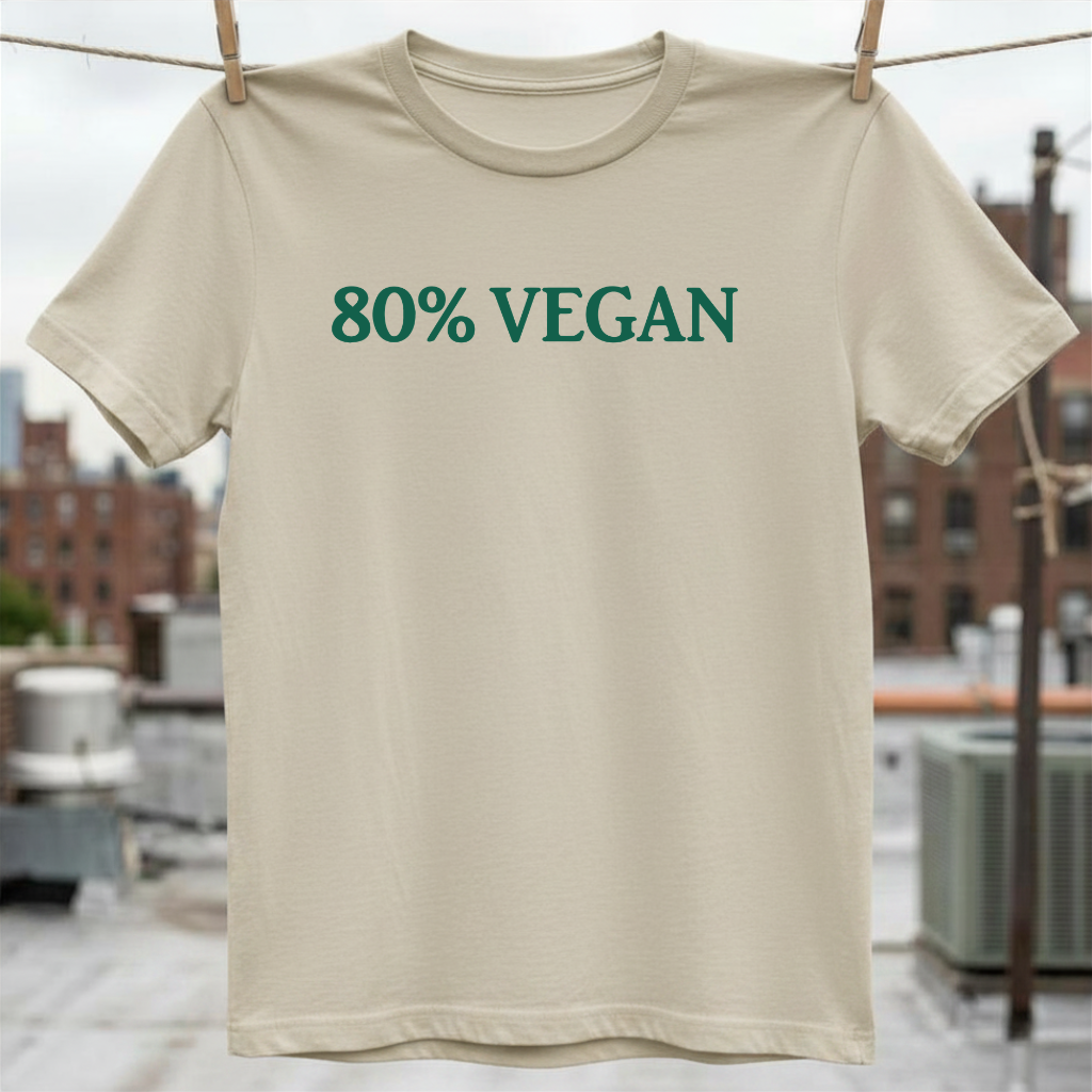 80% Vegan T-Shirt